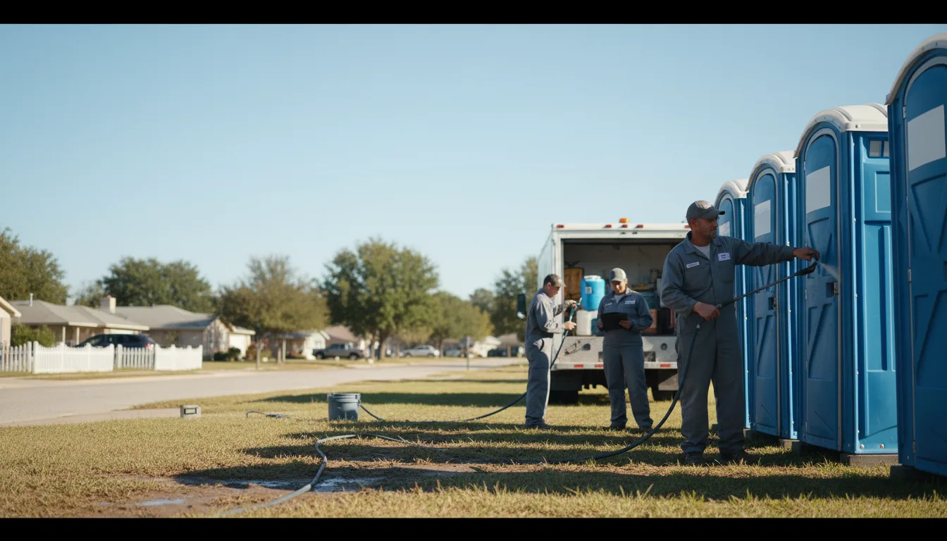 Long-Term Portable Toilet Rental in Ben Lomond, AR near me